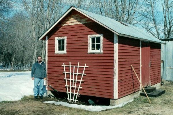 Some guy’s shed in rural Minnesota